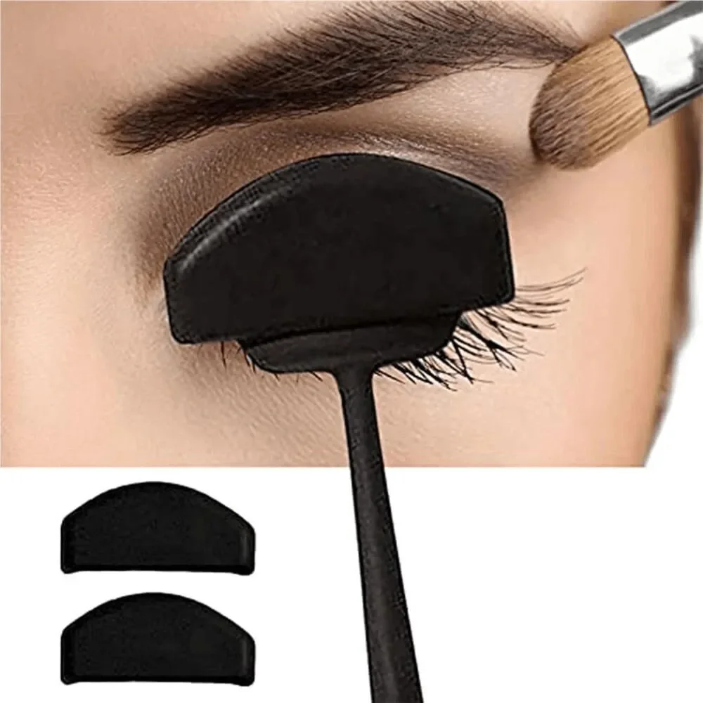 6-In-1 Silicone Printing Tool Eyeshadow Shaper Stencil Eye Makeup Stamp NEW